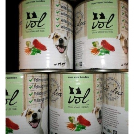 Vol Puur Kalkoen met worteltjes 400gr Vol Puur Kalkoen met worteltjes 400gr